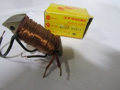 Suzuki TS50 1973-74 nos lighting coil   32120-26611