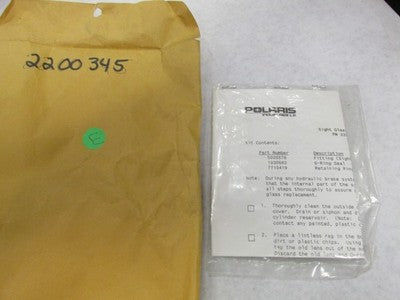 NOS OEM POLARIS SIGHT GLASS PLUG KIT 2200345