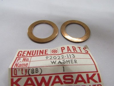 Kawasaki 92022-113 Washer Thrust KZ750 KZ650 F9 F8 KZ400 F5 H1 H2 Mach F81M KH50