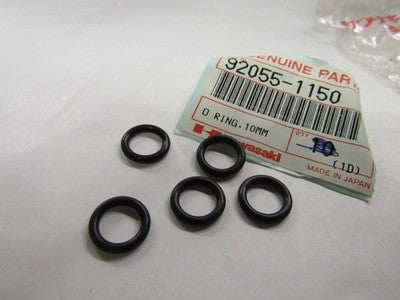 NOS NEW OEM ORIGINAL KAWASAKI KZ305 KLT250 KLT200 O-RING QTY5     92055-1150