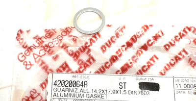 DUCATI 42020064A ALUMINIUM GASKET   NOS OEM