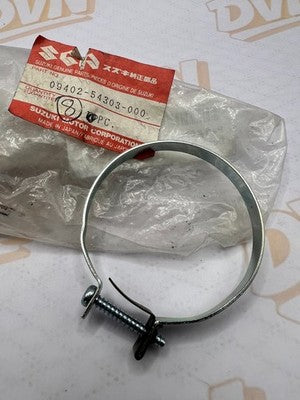 09402-54303-000 Suzuki Clamp 0940254303000, New Genuine OEM Part