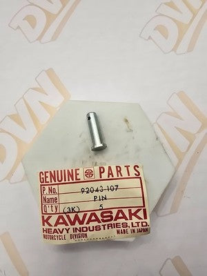 New OEM Kawasaki 92043-107 Rear Brake Cable Pin NOS