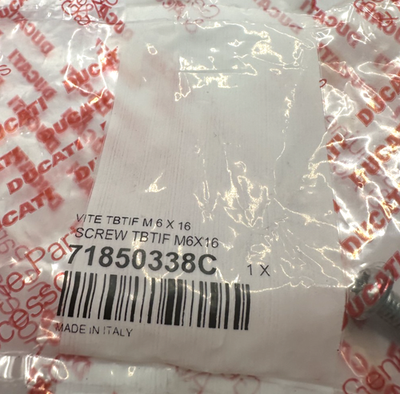 Ducati Multistrada Screw NOS 71850338C (L-7815)