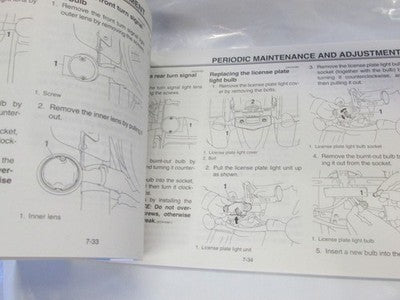 YAMAHA STAR XVS13CTD(C)/XVS13CTFD(C) Factory OWNER'S OEM MANUAL LIT-11626-26-23
