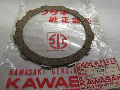 Kawasaki OEM New Clutch Friction Plate H2 Mach IV 72-75 13088-035