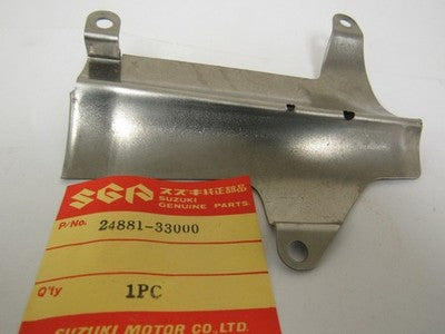 SUZUKI GT380 NOS  TRANSMISSION CRANKCASE CRANK CASE PLATE OIL 24881-33000