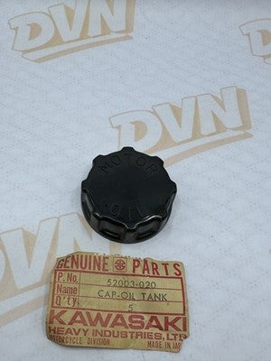 NOS Kawasaki Oil Tank Cap, 52003-020