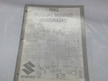 Suzuki Factory Wiring Diagrams Manual 1983 genuine factory manual  1983