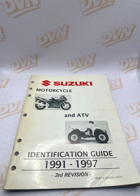 1991-1997 SUZUKI MODEL IDENTIFICATION GUIDE 99923-12971