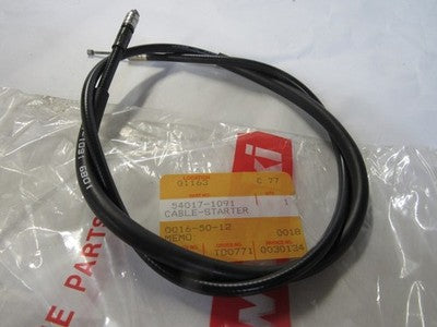 NOS OEM Kawasaki STARTER CABLE 54017-1091 1988 BAYOU 220