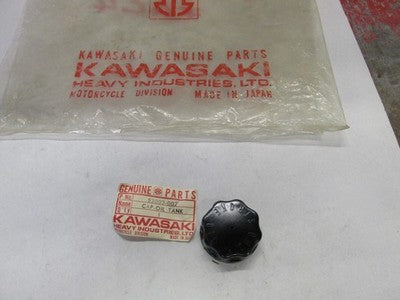1967-74 KAWASAKI F3 F4 C2SS C2TR G3SS G3TR OIL TANK CAP NOS OEM 52003-002