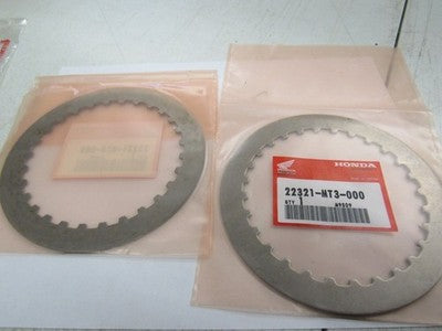 OEM Honda 2002 CB750 ST1100 VT1100 VTR1100 Clutch Plates 22321-MT3-000 Set Of 2