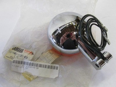 Yamaha XJ550 XJ650 XS400 XV920 Rear Flasher Light Assembly 4X7-83330-K0-00 NOS