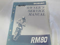 Suzuki OEM 1996 1997  RM85  OWNERS  Service Manual