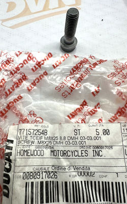 Ducati Screw NOS 77157254B (L-9145)