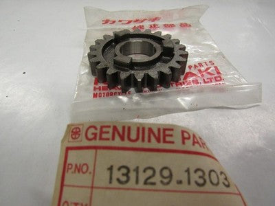 NEW Genuine 1982 Kawasaki KX 125 KX125 Top Gear Input Part OEM 13129-1303 NOS