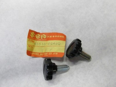 SUZUKI NOS NEW 45518-46440 Seat Bracket Knob DS DS80 1981-96  SOLD AS 2