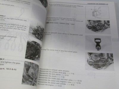 Suzuki OEM 1996 1997  RM85  OWNERS  Service Manual