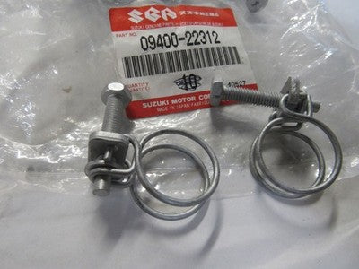 Genuine Suzuki 2x Bypass Hose Clamps GT750 09400-22312
