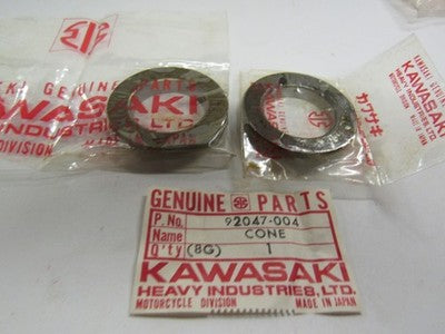 Kawasaki NOS NEW 92047-004 Lower Bearing Cone C2 F6 F7 G3 G4 G5 KD KE KH KM KV
