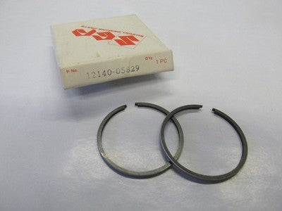 NOS NEW OEM ORIGINAL SUZUKI MT50  PISTON RING 12140-05829   .50 MM OVERSIZE