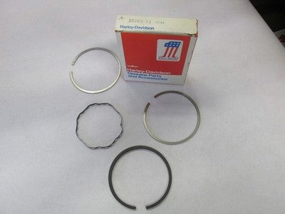 NOS OEM Harley Davidson Piston Ring Set P N 22360-57A  1972-82 XL