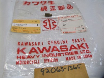Kawasaki 1988-1999 Kdx200 Kx125 Jet Main 92063-1365