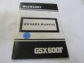 1990   Suzuki KATANA 600  OEM Factory Owners Manual   GSX600F