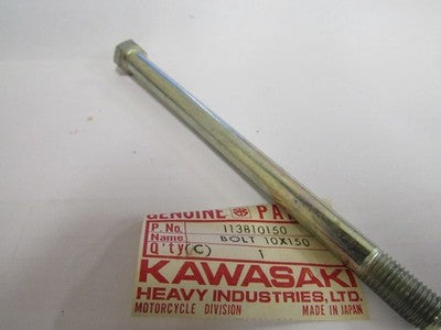 Kawasaki NOS NEW 113B10150 Bolt 10x150 F6 F7 KE KE250