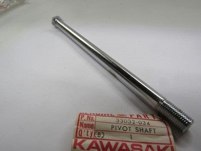NOS KE100 Kawasaki 33032-034 Swing Arm Pivot Shaft NOS Vintage New 33032-034