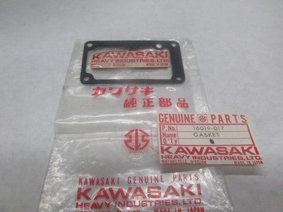 1 NOS 1972-1975 Kawasaki 350 F9 Big Horn Float Bowl Chamber Gasket OEM 16019-017