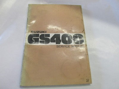 Suzuki  GS400   service manual OEM  1977-1978