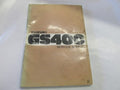Suzuki  GS400   service manual OEM  1977-1978