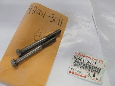 Kawasaki NOS NEW 92001-3011 Bolt 8x80 JS JS550 JS440 JS400 Jet Ski   sold as 2