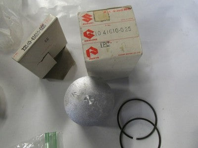 12110-41610-025   SUZUKI PISTON & RING SET NEW RM100 1977-78  1st over