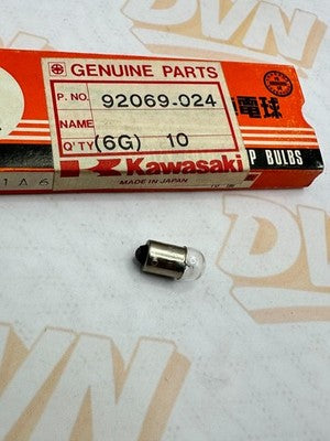 Kawasaki OEM 92069-024 Bulb 6v 1.5w
