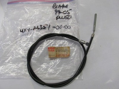 NOS NEW OEM YAMAHA 1999-2005 PW50 BRAKE CABLE 4X4-26351