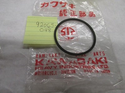 1 NOS Genuine 1969-1976 Kawasaki H1 KH 500 Turn Signal Lens Gasket OEM 92065-048