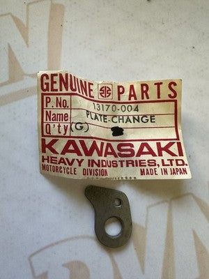 1 Kawasaki NOS NEW 13170-004 Change Drum Lever Plate H1 H2 A1 A7 KH KV MT1 A1SS