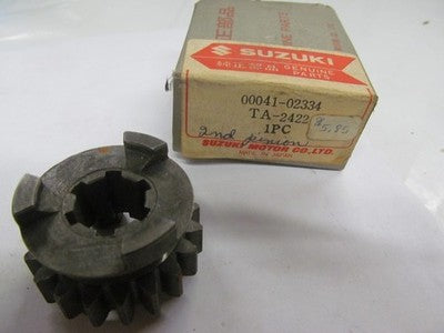 Suzuki T10 NOS  2ND PINION GEAR   00044-02091