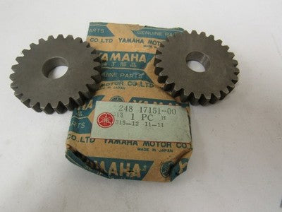 YAMAHA AT1 CT1 HT1 CT2 AT3 CT3 NOS OEM 5TH PINION GEAR 248-17151-00-00 SOLD AS 2