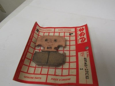 SUZUKI NOS REAR BRAKE PAD SET 90 91 DR250 DR350 RMX250 RMX 89 90 RM125 90 RM250