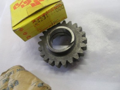 NOS Suzuki TC250 T20 1965-1969 Genuine Transmission 3rd Driven Gear 24231-11000