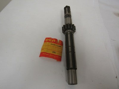 Suzuki T20 TC250 nos counter shaft 1966-68 24121-11000 X6  SUPER6
