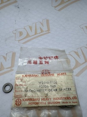 Kawasaki NOS NEW 92026-045 Tachometer Gear Spacer W1 W2 W1SS W2SS W2TT