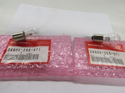 NEW Honda 12V23W32CP Bulb 69-73 CB175 93-08 XR650 89-97 GL1500 OEM 34905-268-671