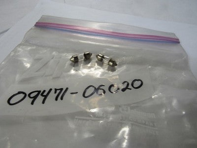 Suzuki NOS DS100, DS125, 1978, 6V 3W Bulb   09471-06020   SOLD AS 2