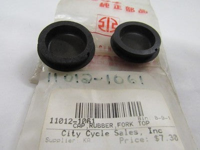 Kawasaki NOS  11012-1061 Fork Top Rubber Cap KE KZ KE175 KZ750 KZ550 SOLD AS 2
