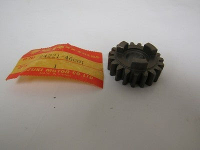 NOS Suzuki OEM Second Drive Gear 1977 RM80 RM80B 24221-46001 NEW OEM